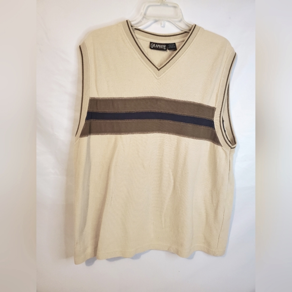 Graphite the original jeanswear men's large sweater vest